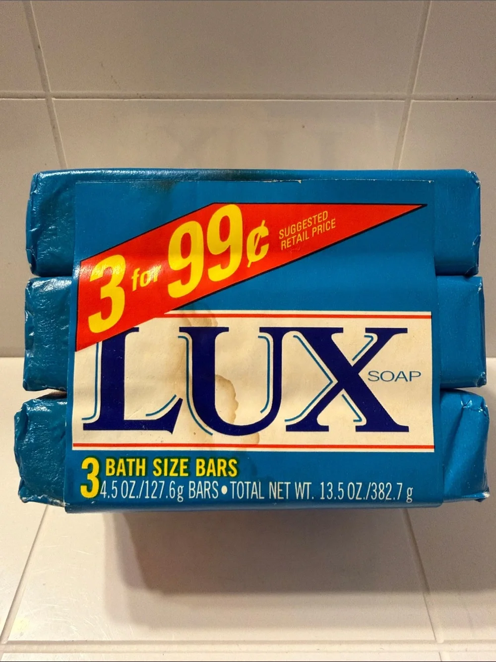 Lux Soap 3-Pack Bath Size Bars
